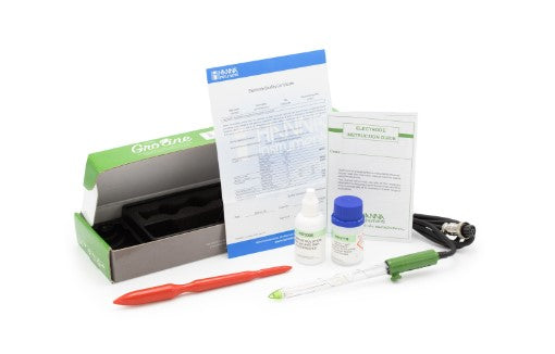 Direct Soil and Soilless Media pH electrode for use with HI9814
