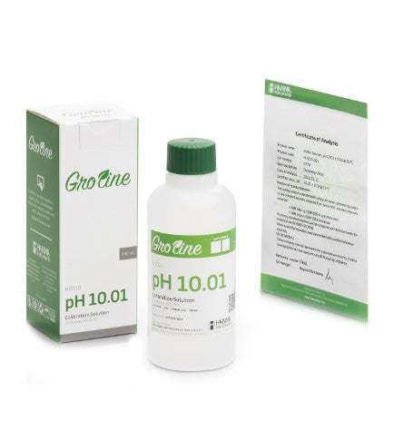 GroLine pH 10.01 Calibration Buffer (230mL x 2nos)