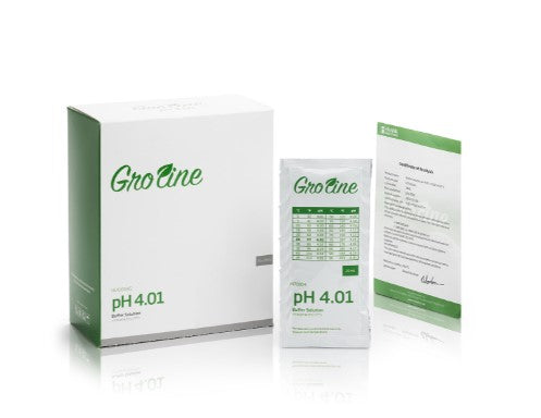 GroLine pH 4.01 Buffer Sachets, 20 mL (25 pcs.)