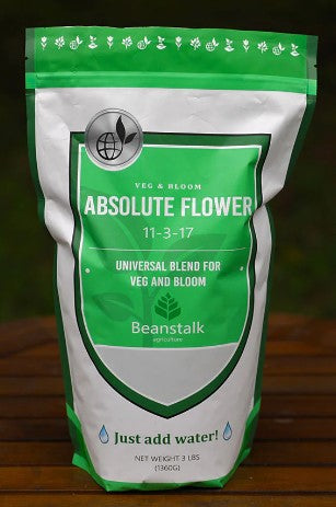 Absolute flower controlled released fertilizer for flower- 3 lb pouch (10 units/case)