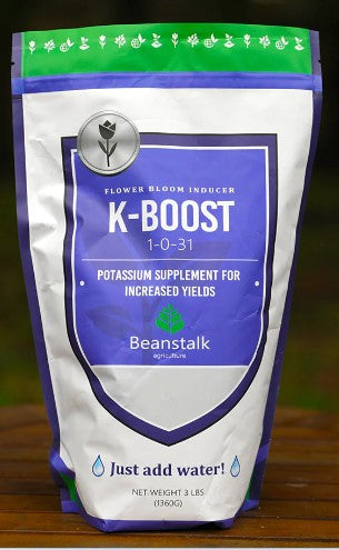 K-BOOST controlled release fertilizer boost potassium -3 lbs pouch (10 units/case)