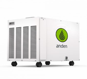 Dehumidifier, 130 Pints/Day, Movable, with castor wheels