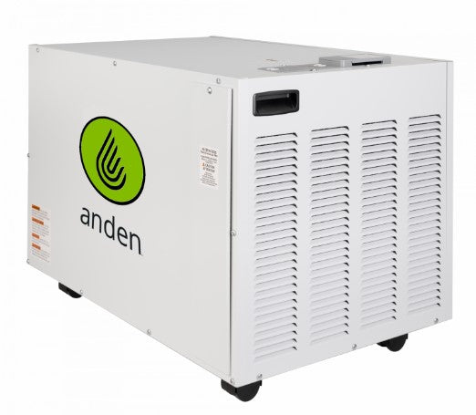 Dehumidifier, 130 Pints/Day, Movable, with castor wheels