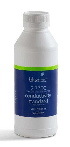 Bluelab EC 2.77 Conductivity Standard Solution 500ml - Carton of 6