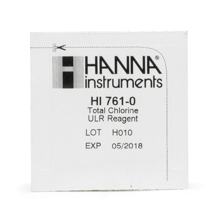 Total Chlorine Ultra Low-Range Checker® HC Reagents (25 Tests) - HI761-25