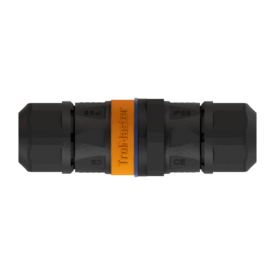 RJ12 Waterproof Straight-Through Inline Coupler ( 2 Packs )