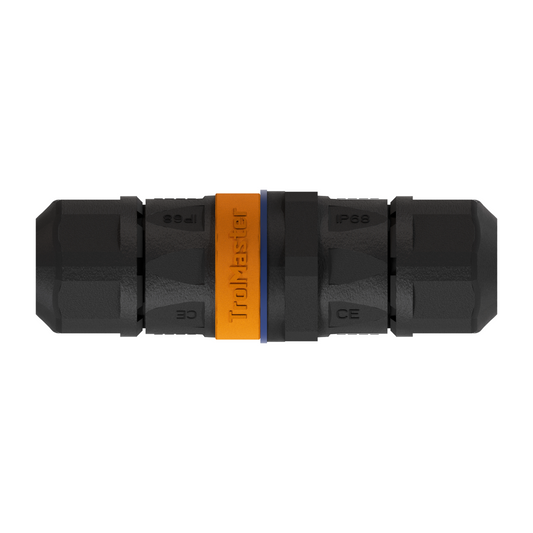 RJ12 Waterproof Straight-Through Inline Coupler ( 2 Packs )