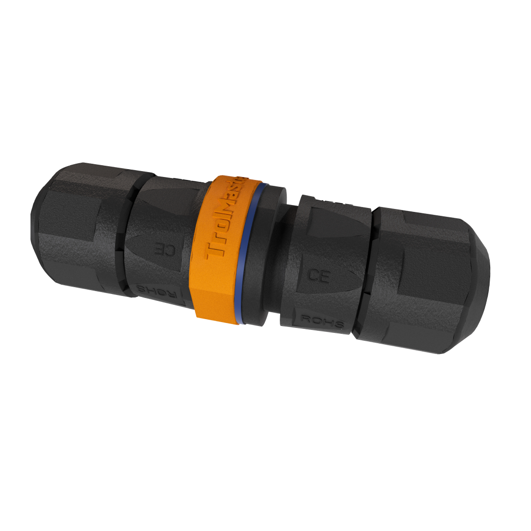 RJ12 Waterproof Straight-Through Inline Coupler ( 2 Packs )