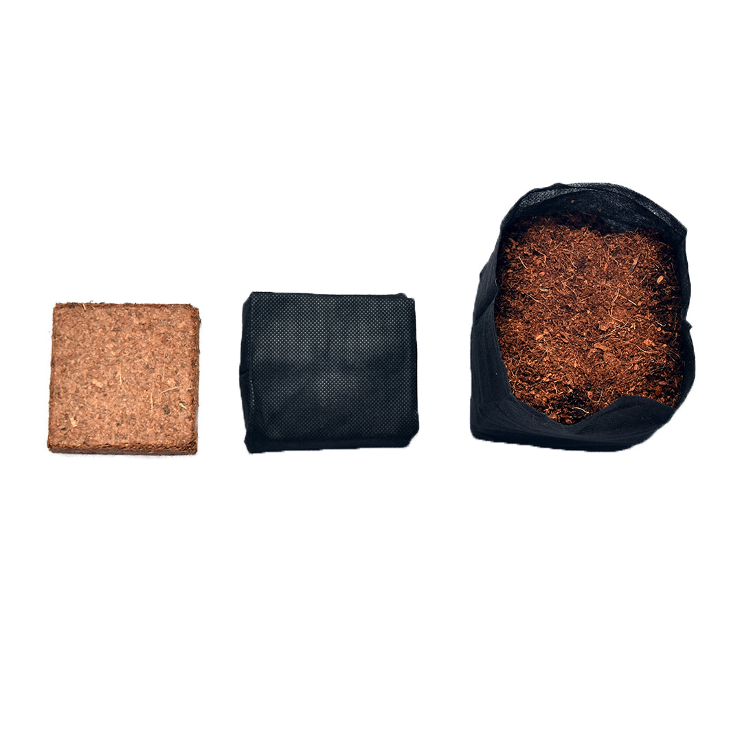 GroEzy 0.5 Gallon Expandable Pots in Bundle Packing