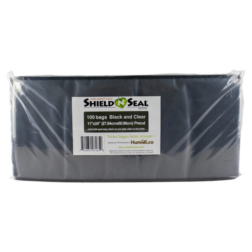 11″ x 24″ Clear and Black Vacuum Sealer Bags (5 Boxes)
