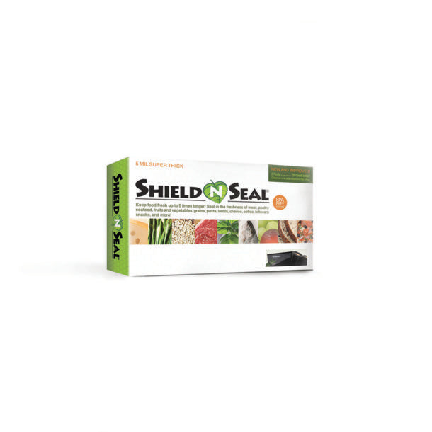 11″ x 19.5′ Clear & Black Vacuum Sealer Rolls (15 Boxes)