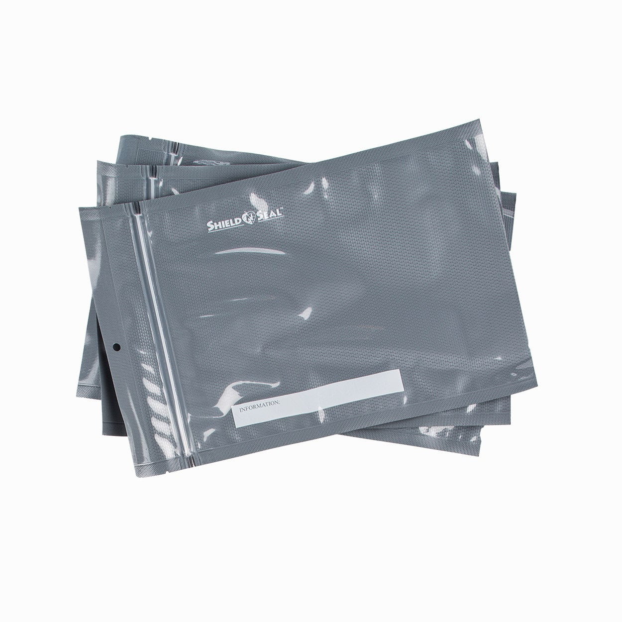 8″ x 12″ Clear and Black Zipper Vacuum Sealer Bags (10 Boxes)