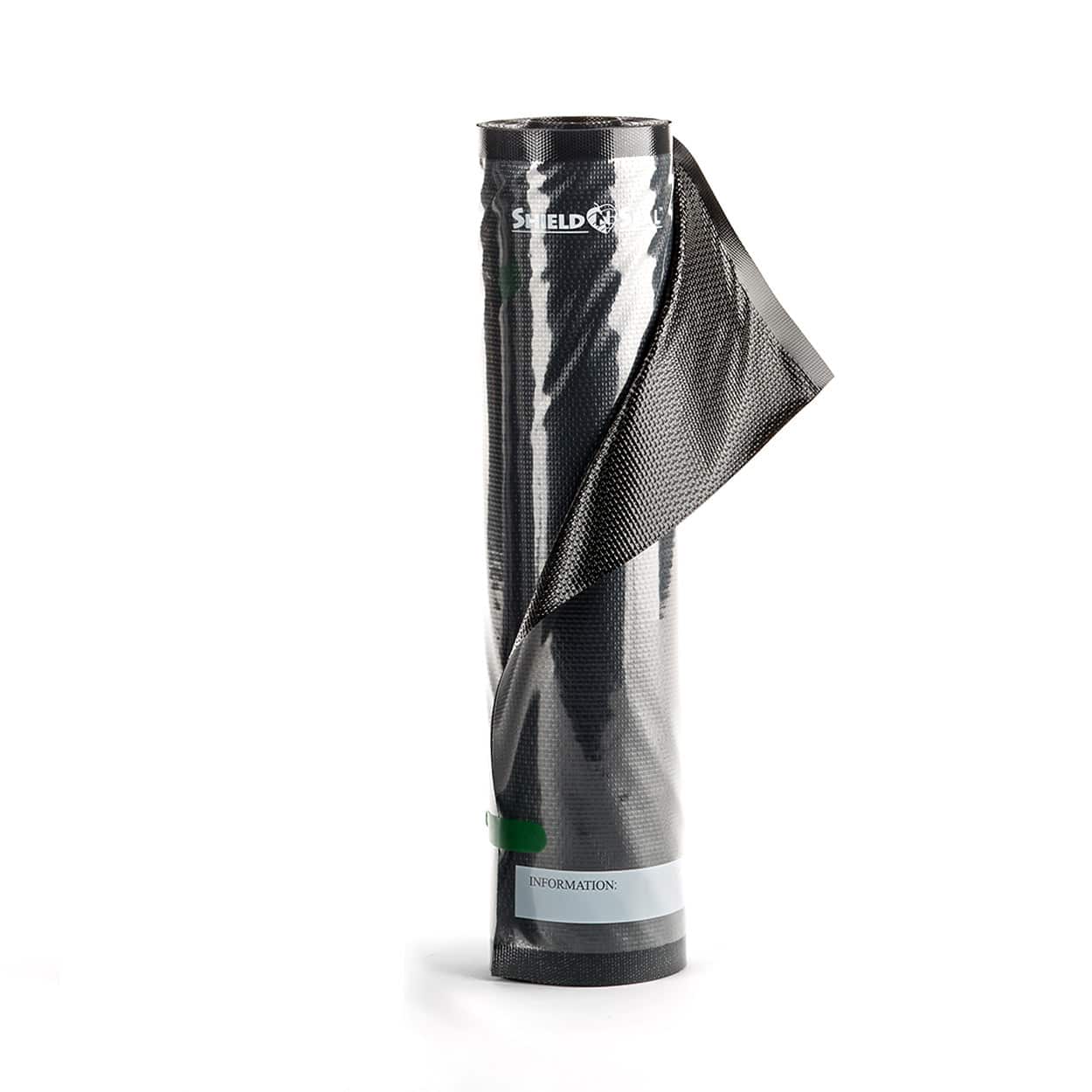 15″ x 50′ Clear and Black Vacuum Seal Roll (12 Rolls)