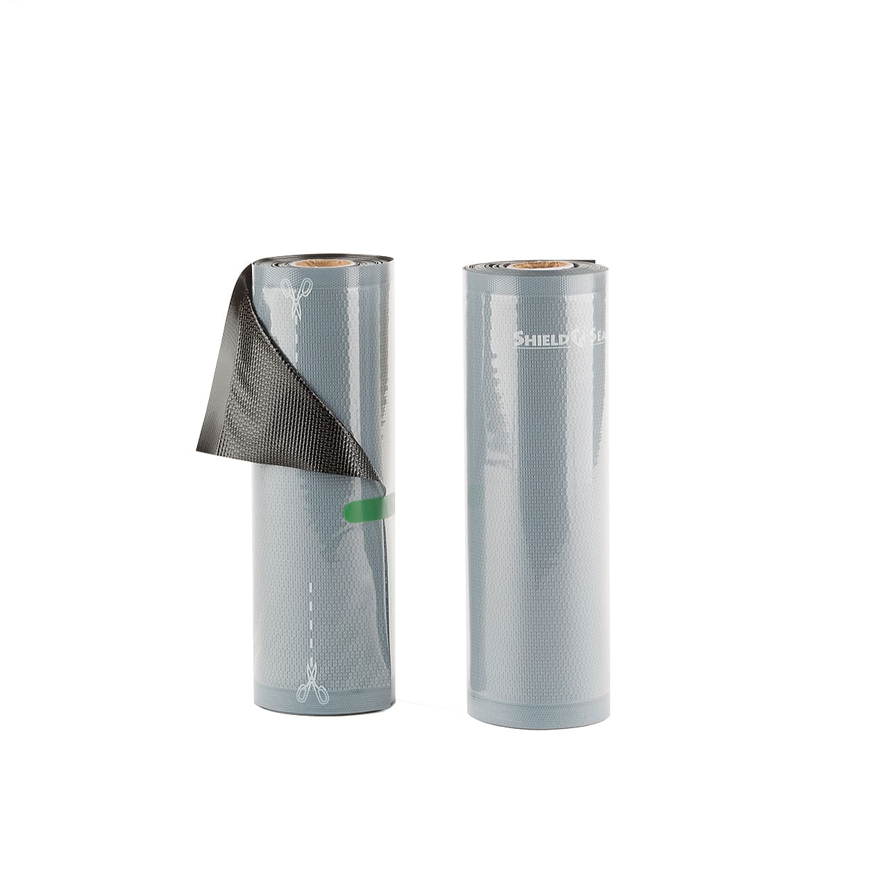 8″ x 19.5′ Clear and Black Heat Sealer Rolls (15 Boxes)