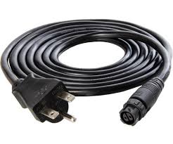 Nanolux Cord Connector with twist lock, 120v 15'