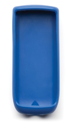 Blue shockproof rubber boot for portable meters