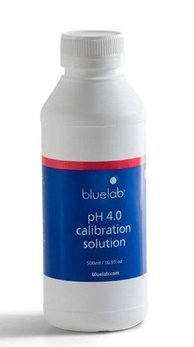 Bluelab pH 4.0 Calibration Solution 500ml - Carton of 6