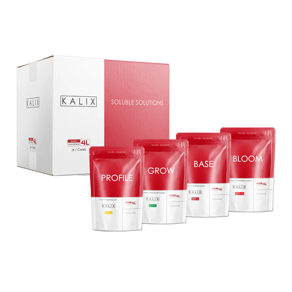 The SYSTEM® by KALIX Variety Pack – Complete Water Soluble Hydroponic Nutrient System (4 × 2 lb)
