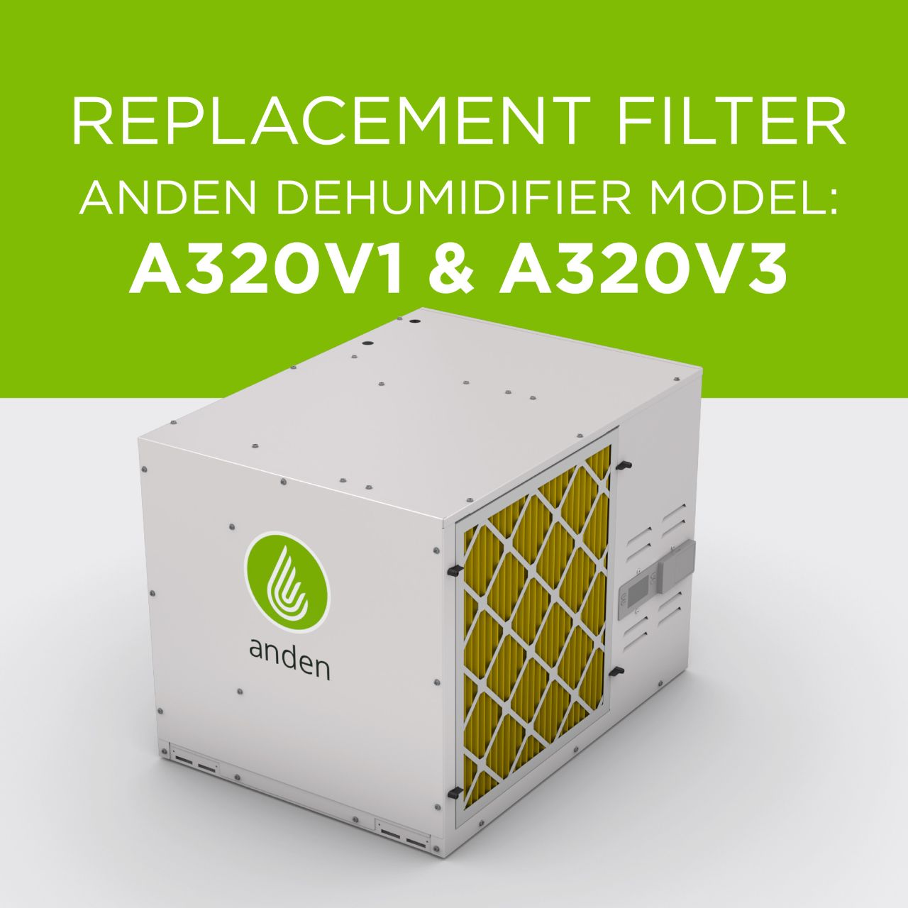 MERV 11 Replacement Filter (6 Pack) for Model A320V1 & A320V3