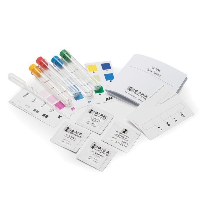 NPK Soil Chemical Test Kit (10 tests each) - HI3895