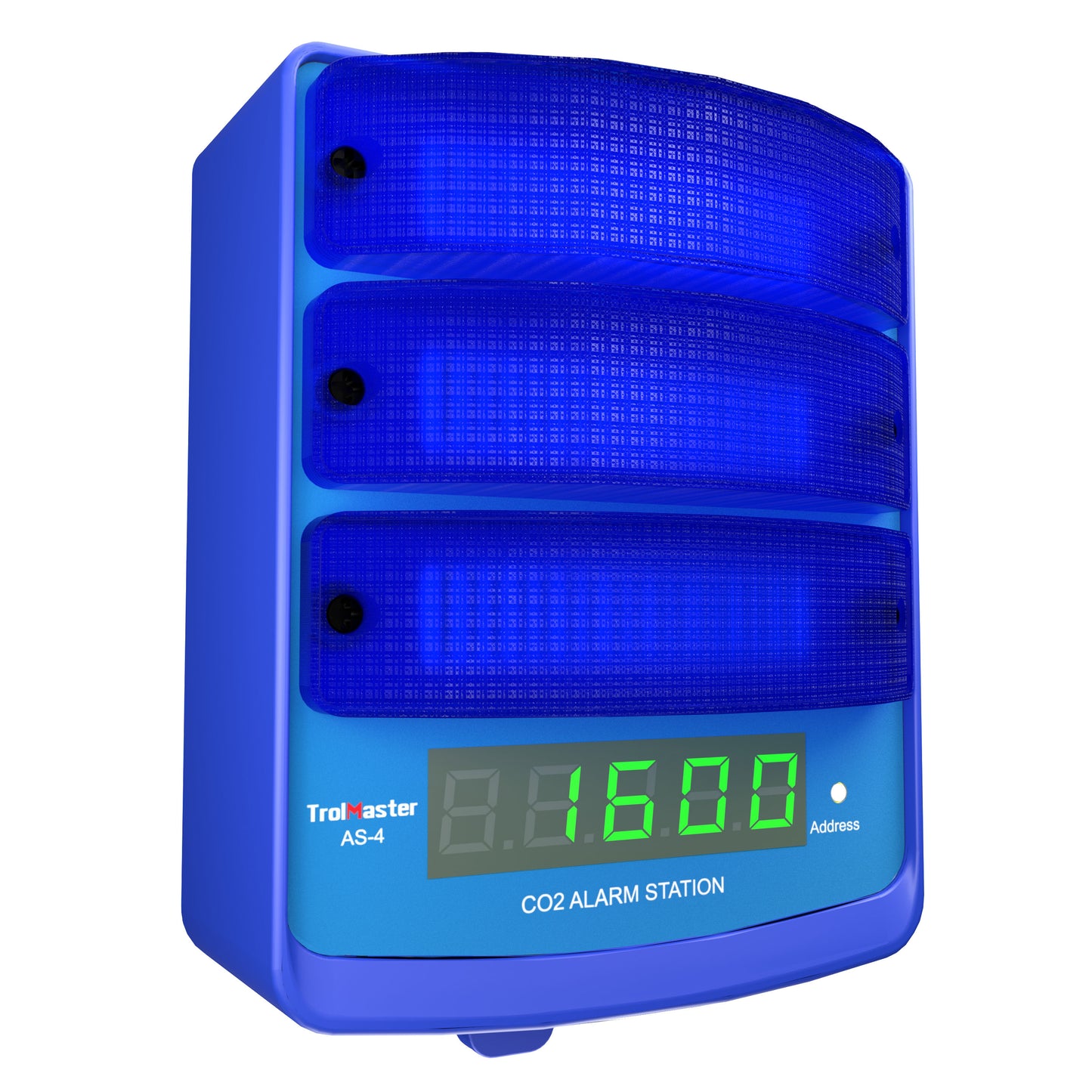 CO2 Alarm Station (blue light) plus LED display indicator w/cable set