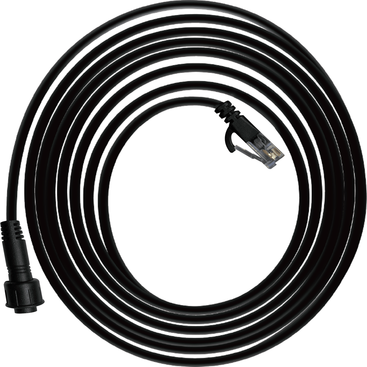 12 ft RJ12 to 4-pin IP65 connector cable for LMA-T and ThinkGrow LEDs