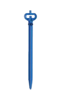 Blue 10.6 GPH PC Standard Spray Stake - Single Pattern