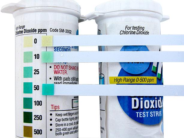 ClO2 Test Strips (0 to 10PPM), pack of 50 strips – HydroXchange